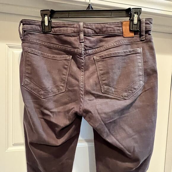 Raleigh Workshop Handcrafted Denim Jeans Mens 29x29 Gray Slim Taper Made in USA - Picture 7 of 13